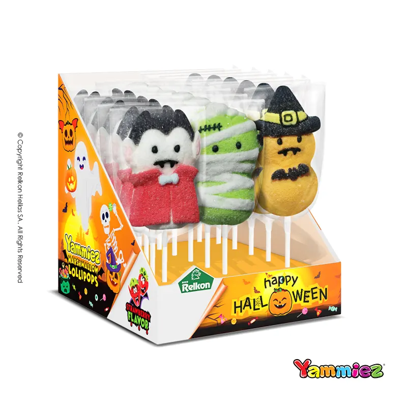 Halloween Yammiez Mallow Pop 25g 