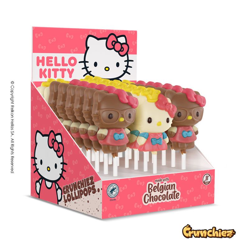 Hello Kitty Crunchiez Lollipop 30g 