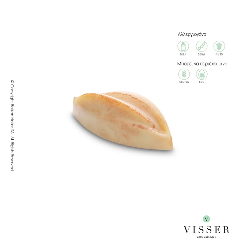 Visser Almond Praline White 