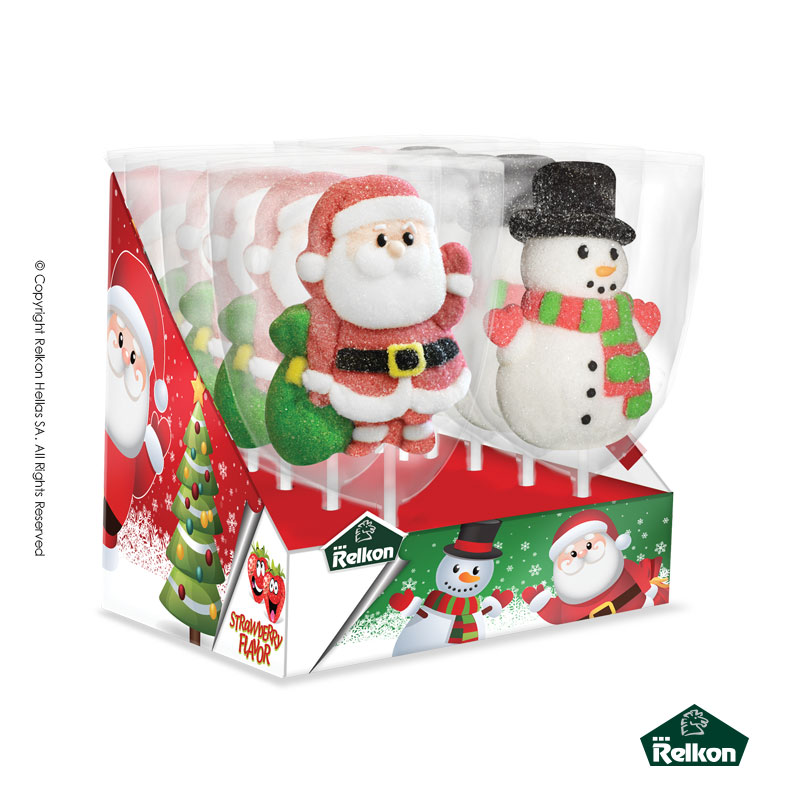 Christmas Marshmallow Lollipop 45g 