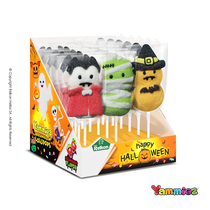 Φωτογραφία από Halloween Yammiez Mallow Pop 25g 