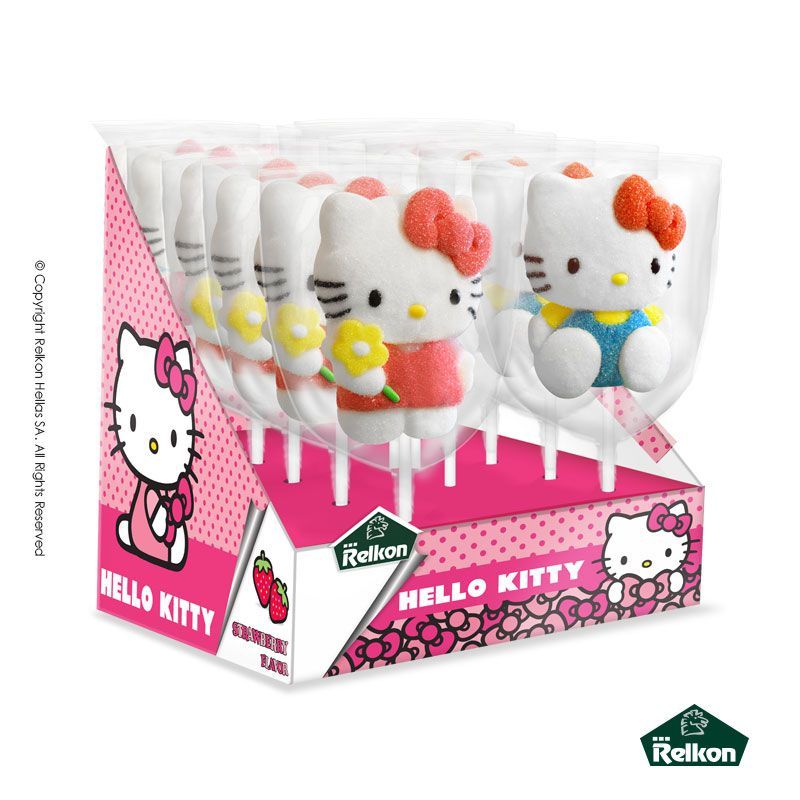 Φωτογραφία από Hello Kitty Marshmallow Lollipop 45g 