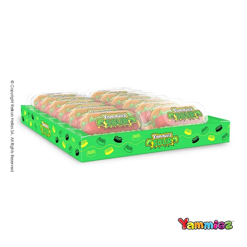 Φωτογραφία από Yammiez Sour Hot Dog Mallow 50g 