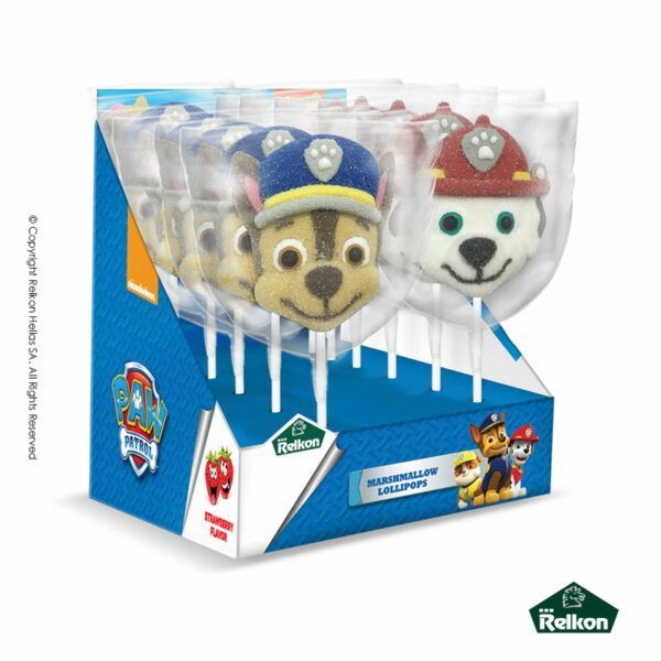 Φωτογραφία από Paw Patrol Marshmallow Lollipop 45g 