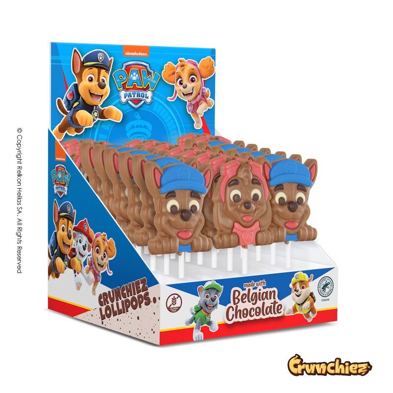 Φωτογραφία από Paw Patrol Crunchiez Lollipop 30g 