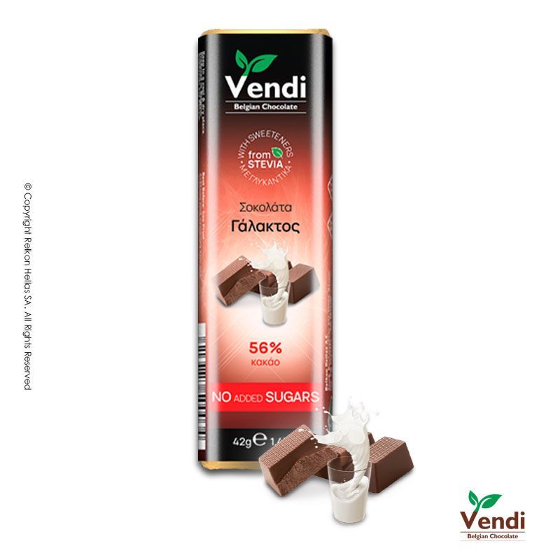 Φωτογραφία από Vendi Bars 42g Stevia Milk 