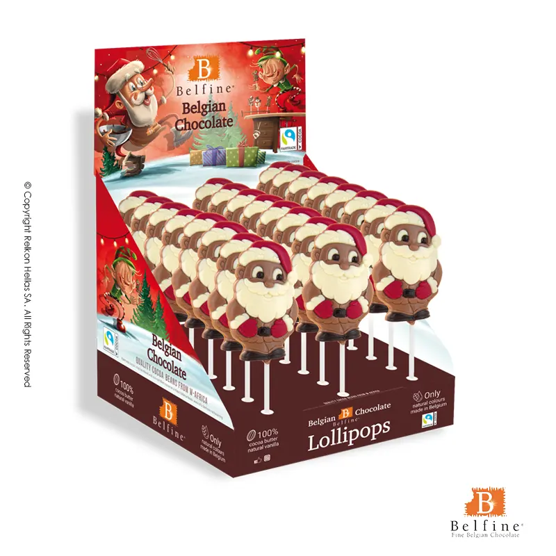 Φωτογραφία από Belfine Lolly Santa Claus 25g 